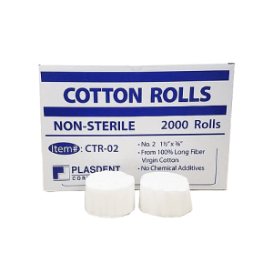 Plasdent Cotton Rolls Non-Sterile #2